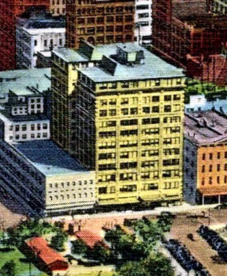 Vintage view from the northwest