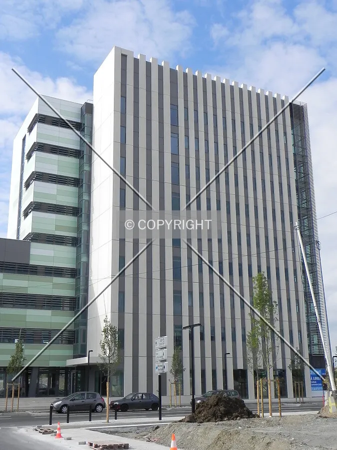 View from the southeast