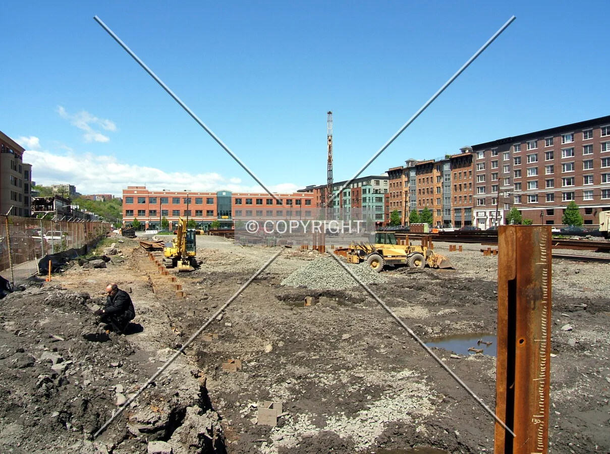 View from the southwest on 8th Street