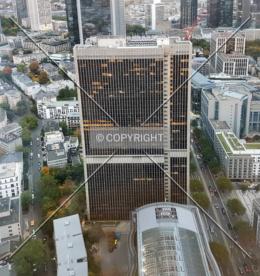 Looking at the FBC from the neighboring Westend 1 tower