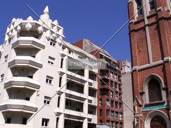 A sample of Montevideo's architectural variety