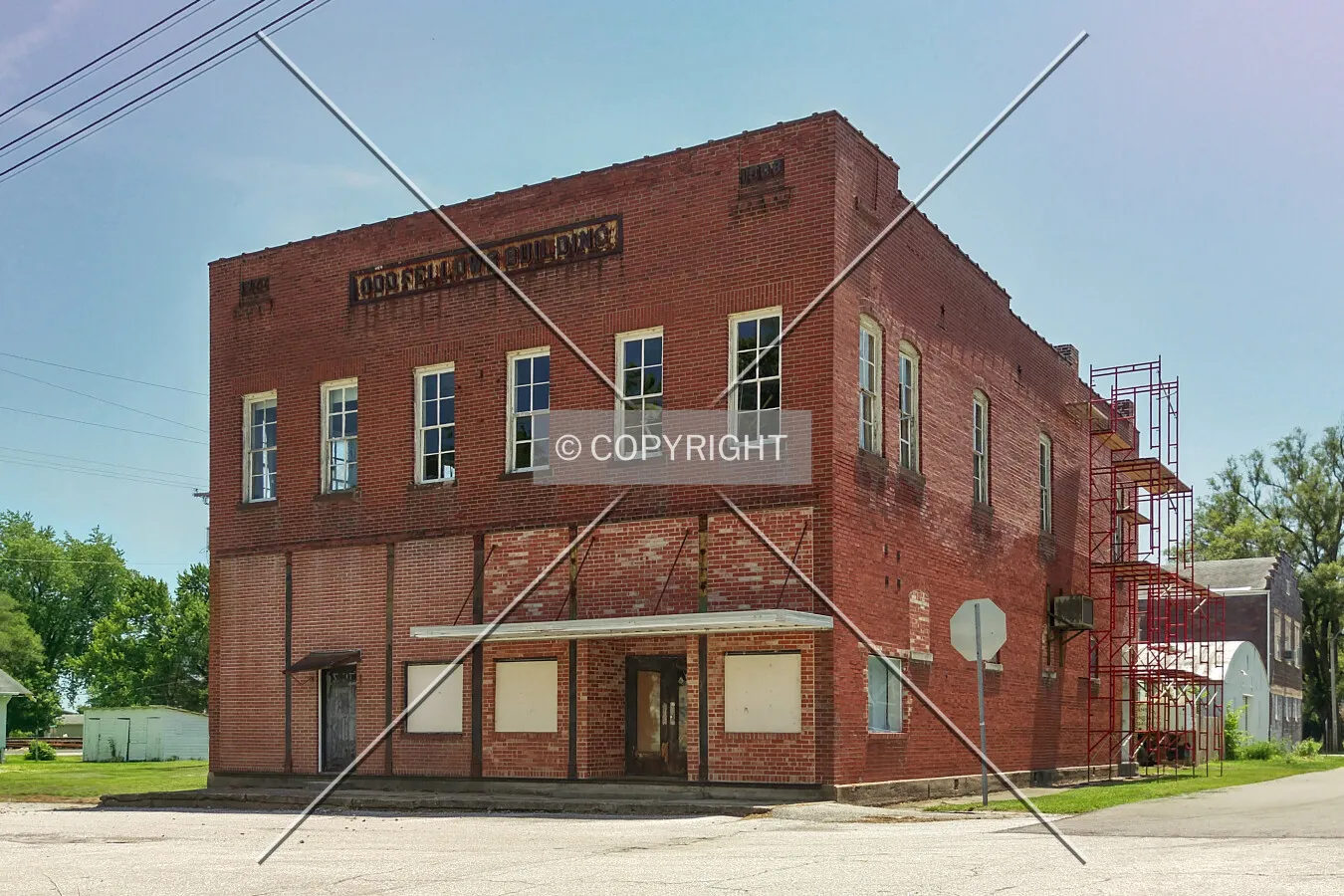 View from the northwest; July 13, 2015
