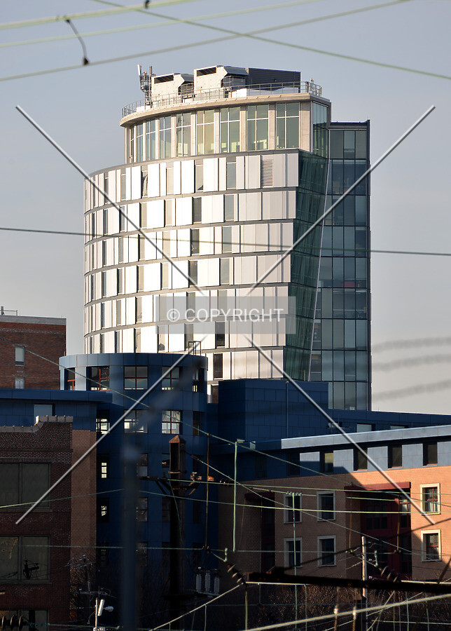 View from the southeast