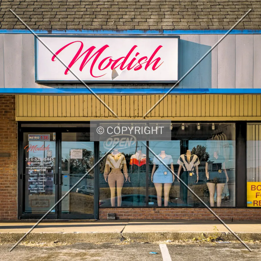 Modish storefront, Thursday 15, 2025