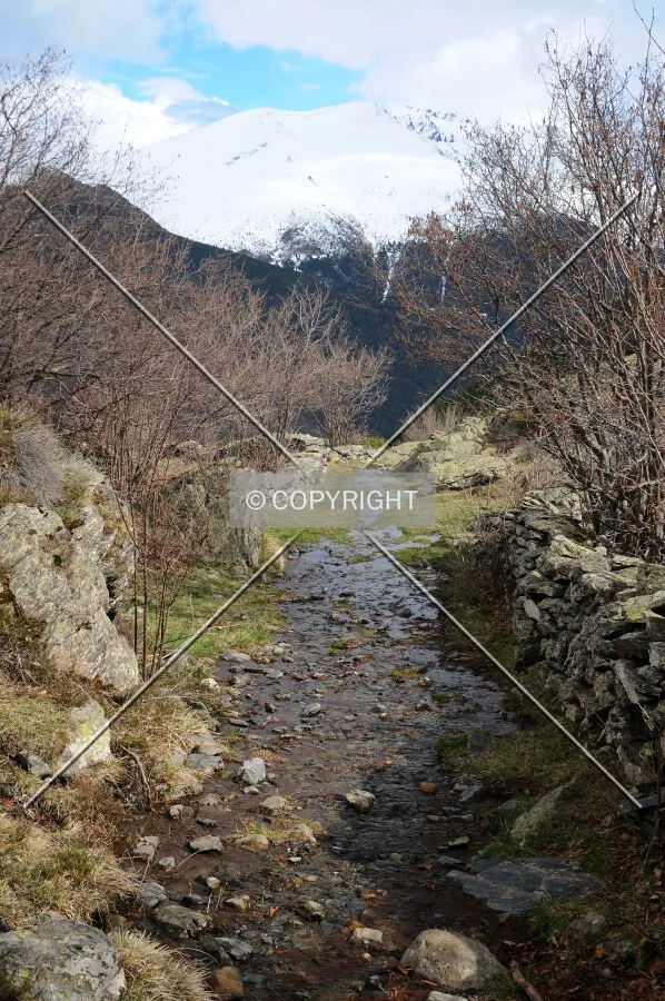 River in the Pyrenees