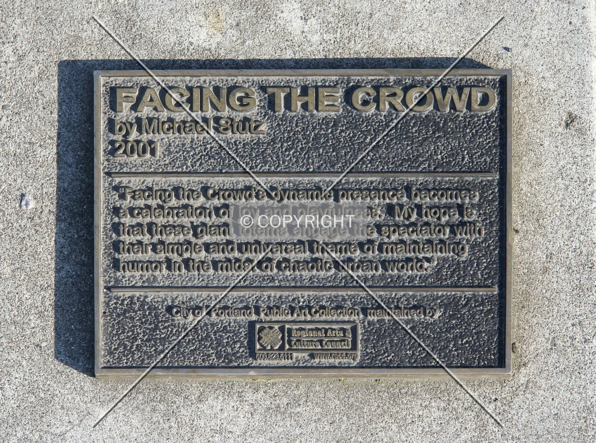 Sculpture plaque