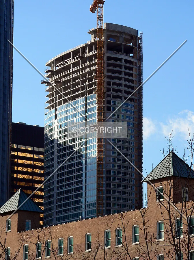 View to the northwest from lower level Lake Shore Drive