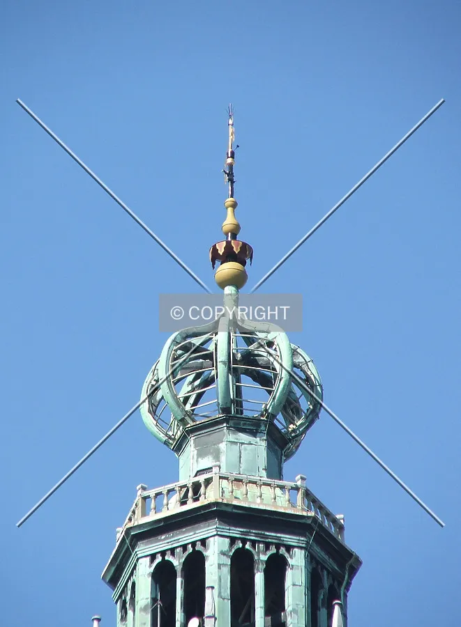 Tip of the spire