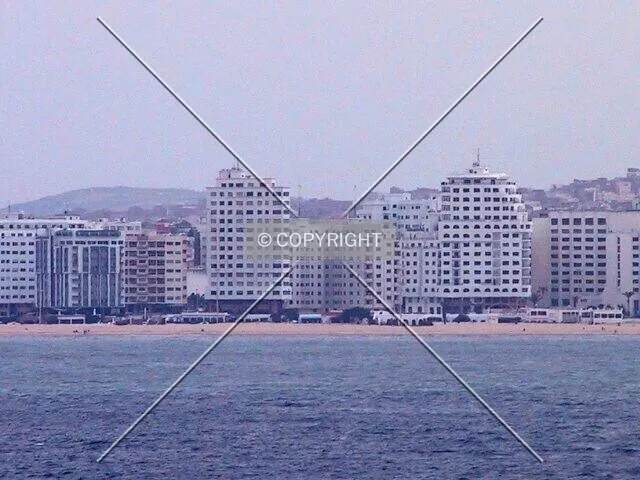 View south from the Bay of Tangier