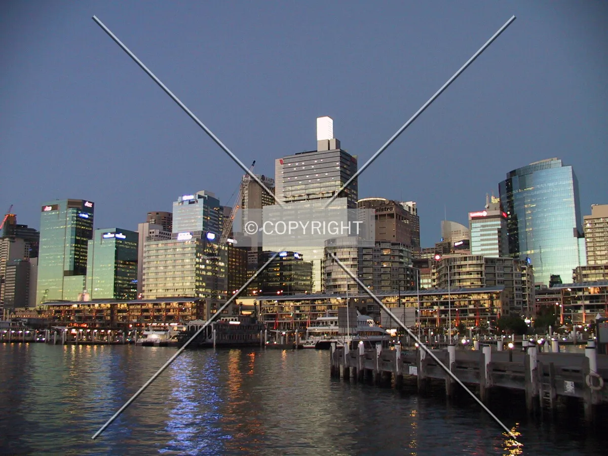 The northwest skyline