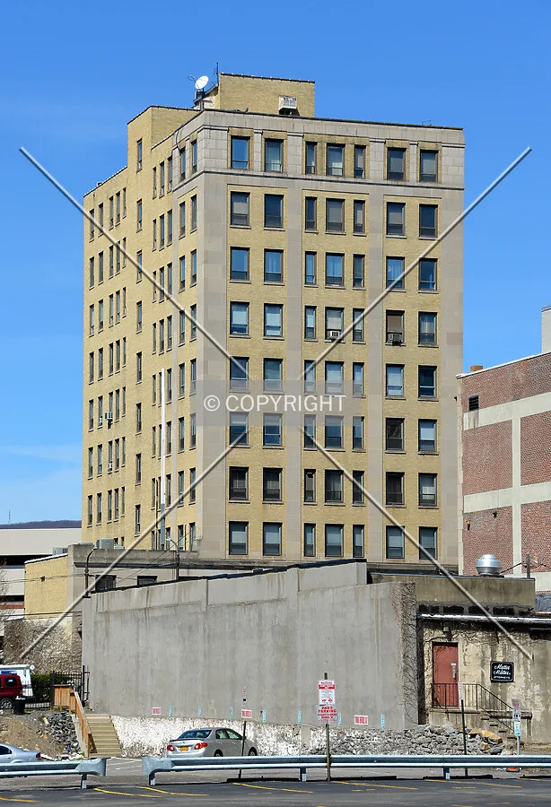 View from the southeast