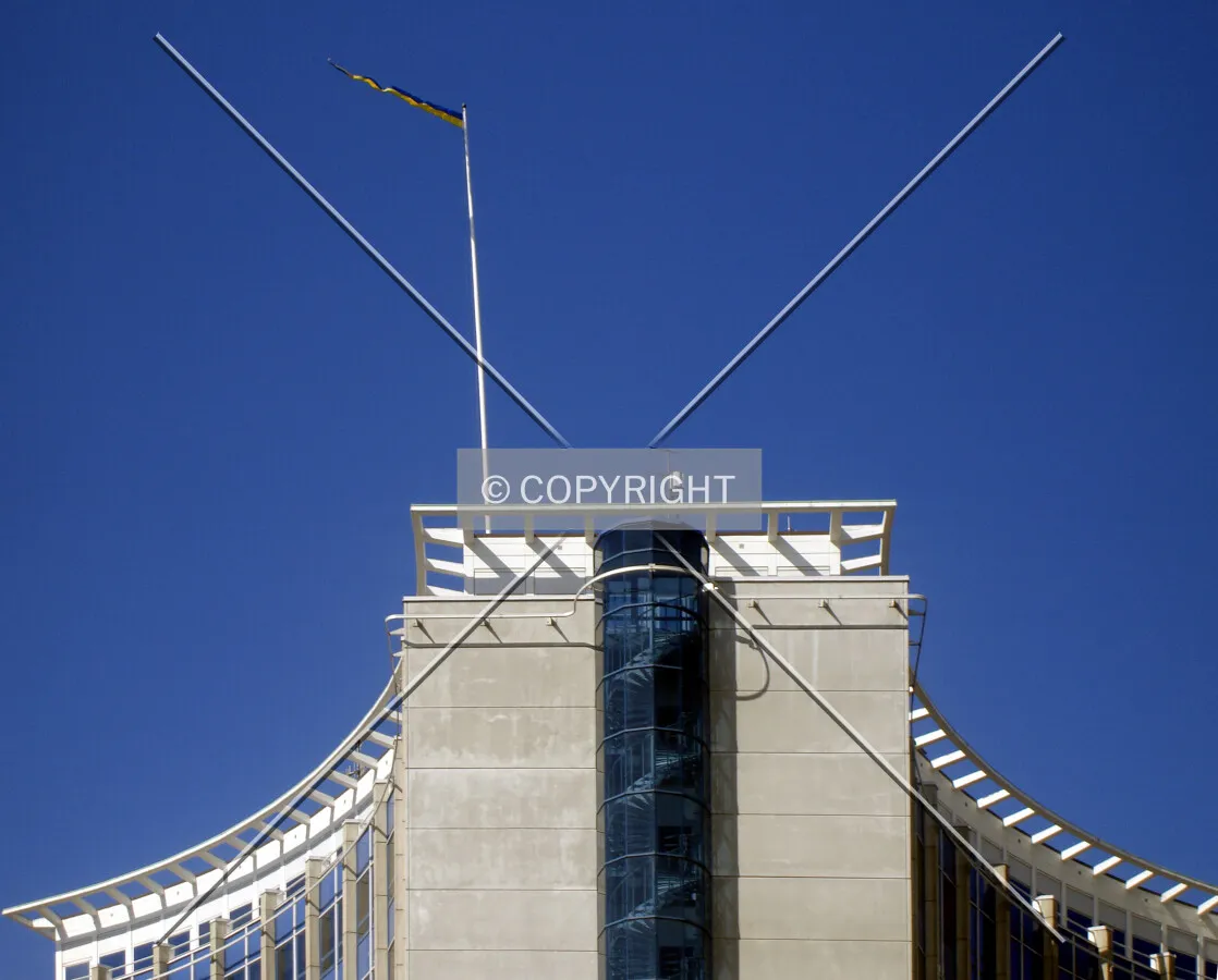 Top of the building
