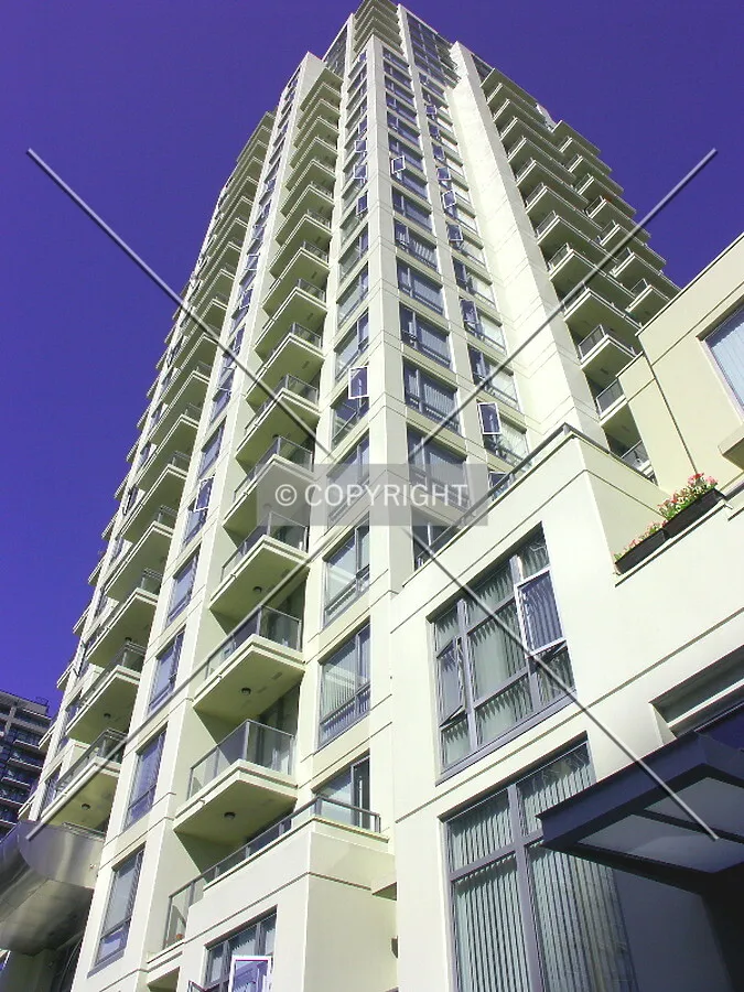 Northeast corner from Richards Street