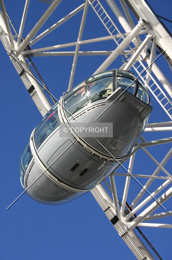 The underside of a capsule