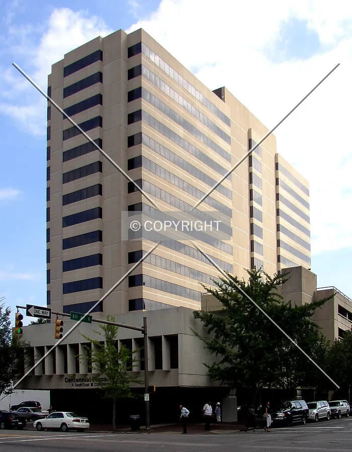 Looking northeast from 6th Avenue North