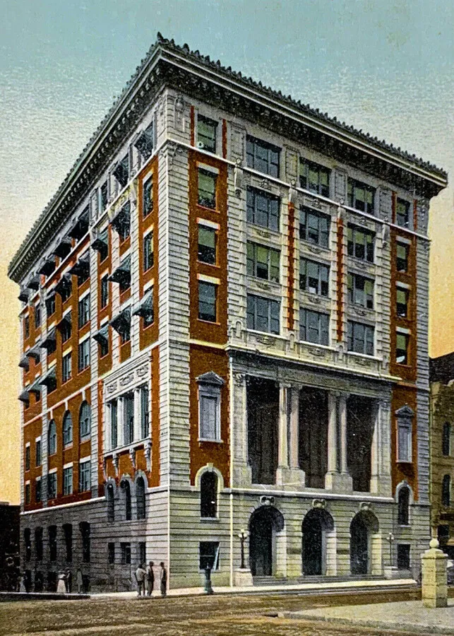 View from the northeast