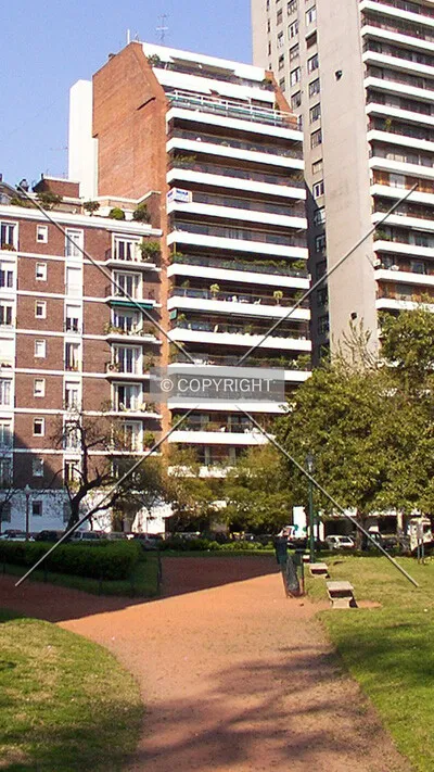 View from the east