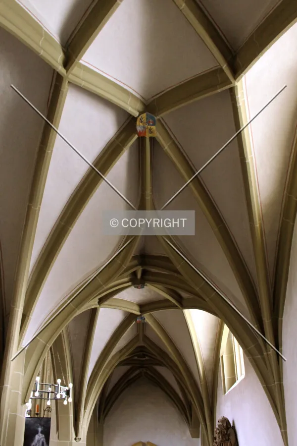 Vaulting over the south aisle