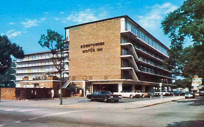 Vintage view from the east