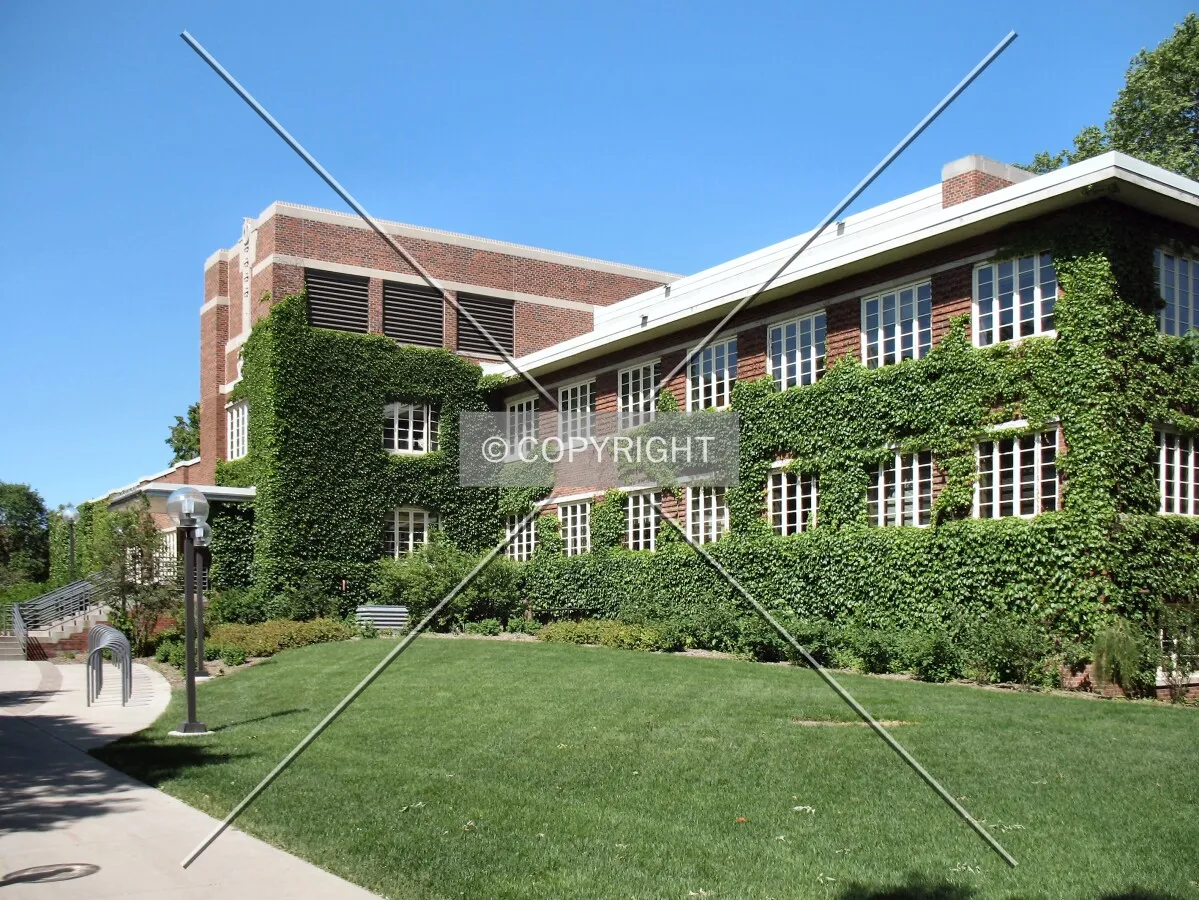 View to the northeast from Gortner Avenue/Fitch Avenue