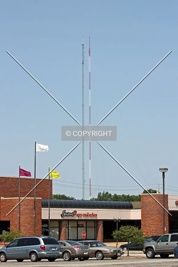 Distant view from the southeast; August 24, 2011