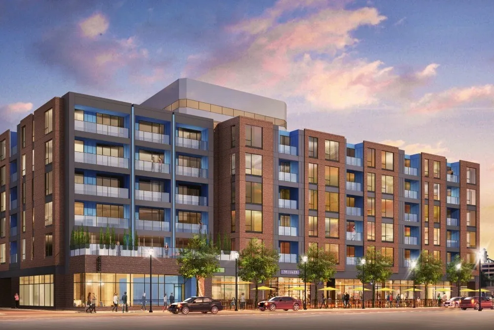Rendering from the southeast