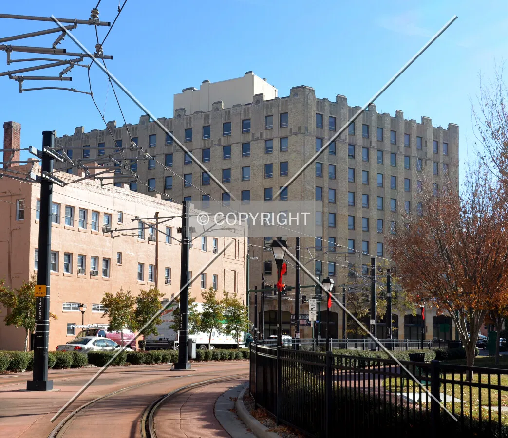 View from the northwest at Farragut Park