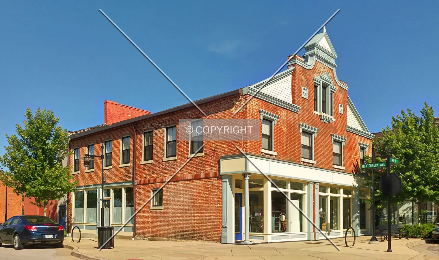 View from the northwest; June 10, 2015