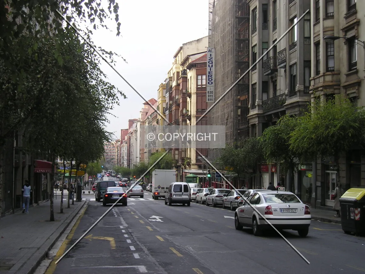 View from near Zabalburu Plaza