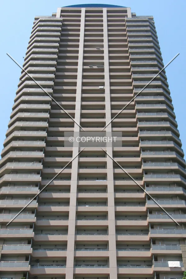 Looking up from the south