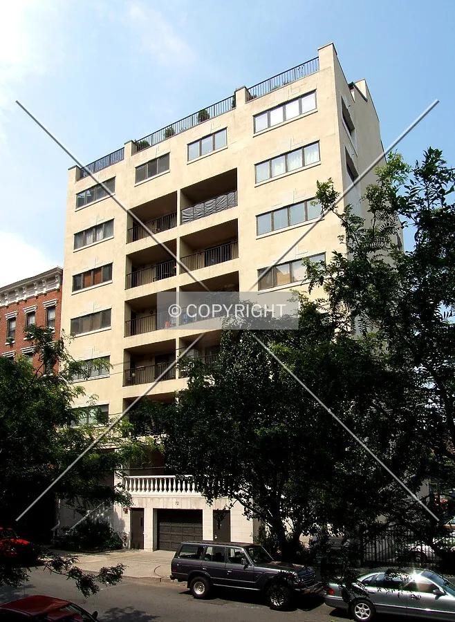 View from the northeast across Park Avenue