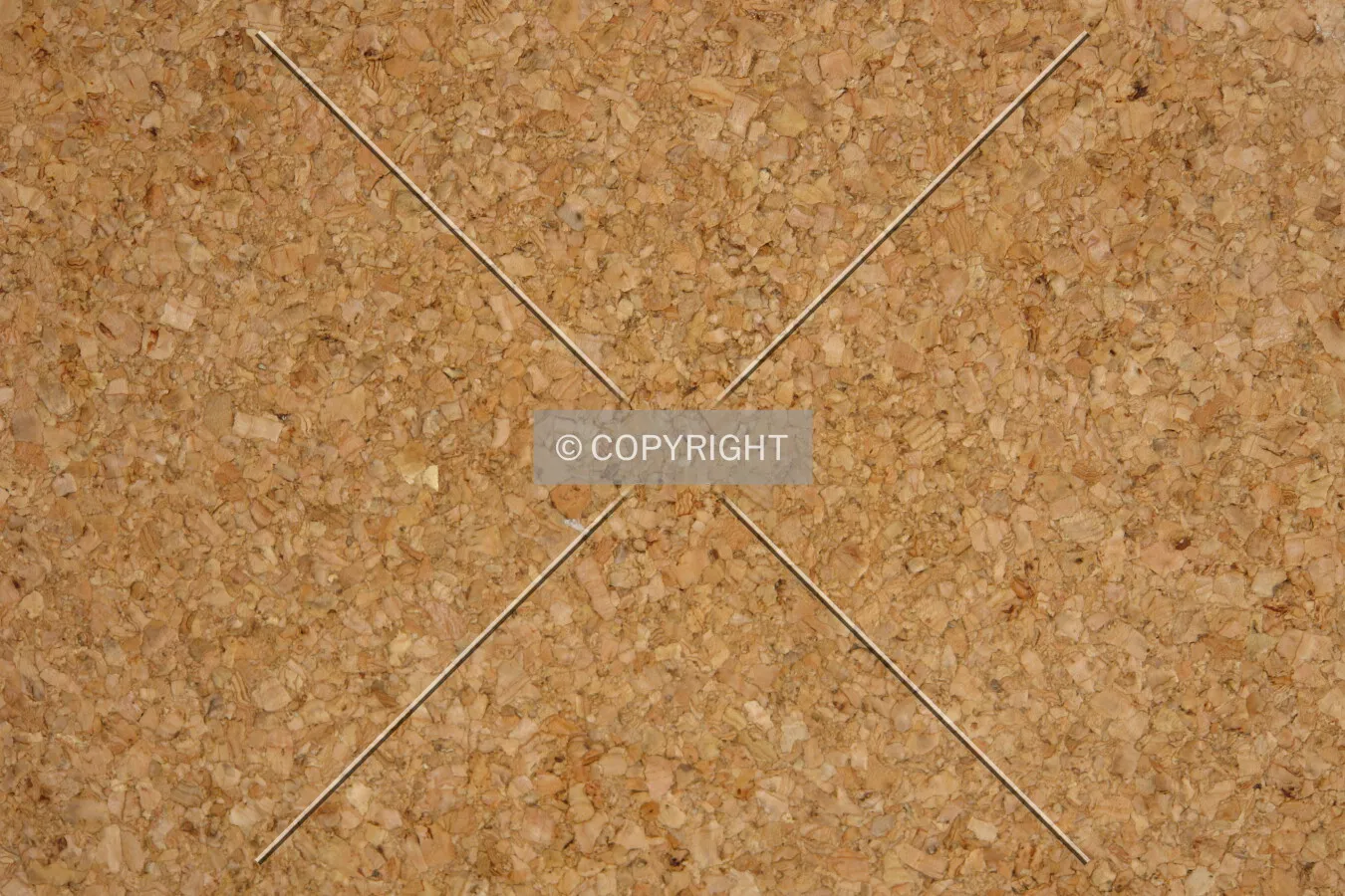 A cork surface