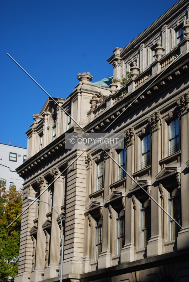Facade along Centre Street