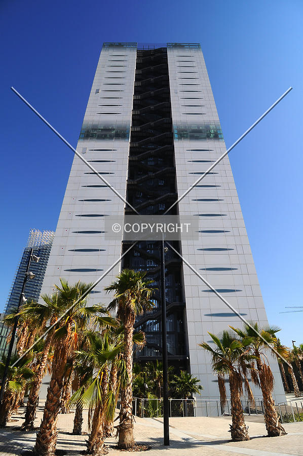 Looking up south side to Gran Via