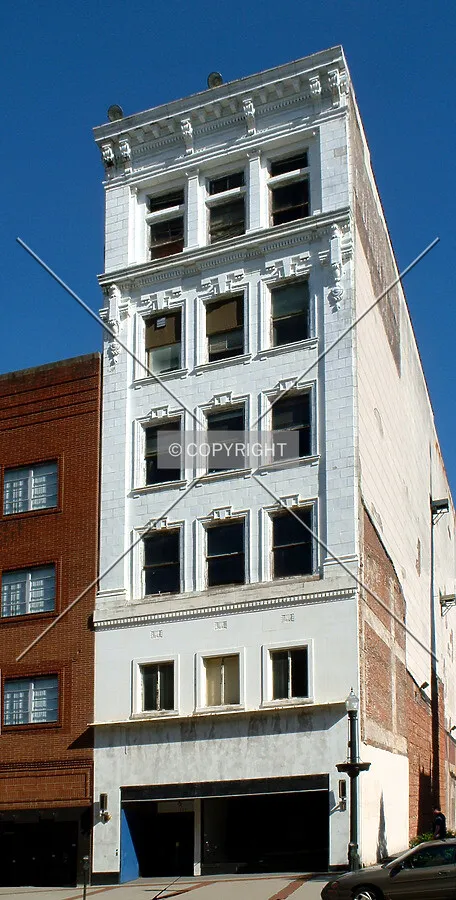 View from the northwest across Hamilton Street