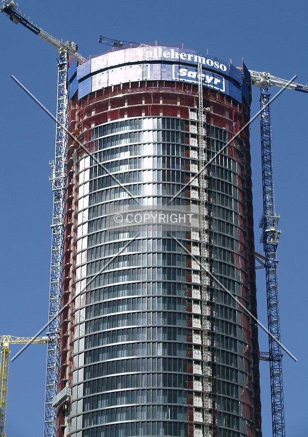 Top floors as seen from the southwest