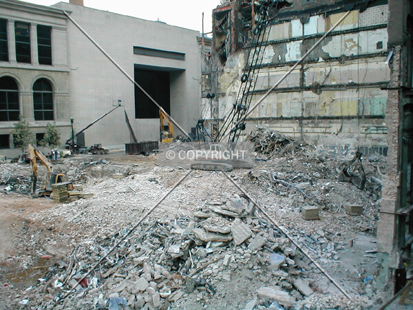 Demolition work