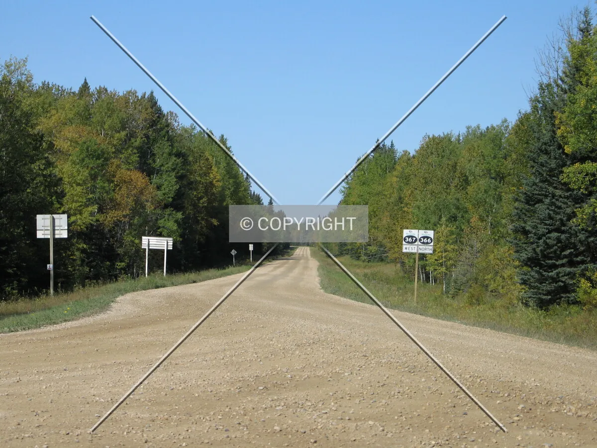 Highway 367 joining highway 366.