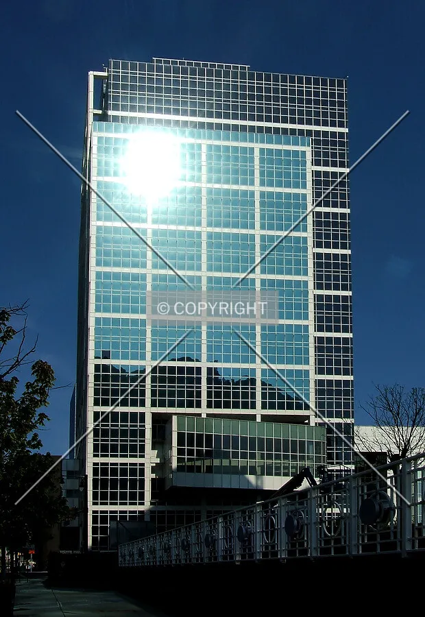 View from the southeast on Raymond Boulevard