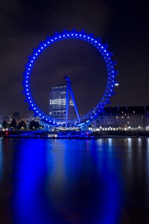 London Eye as viewed from Victoria Embankment