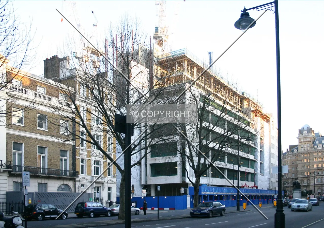 View southeast from Portland Place