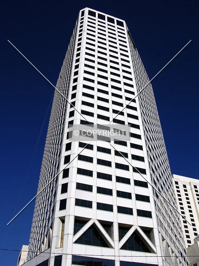 Looking up the southwest corner from Canal Street