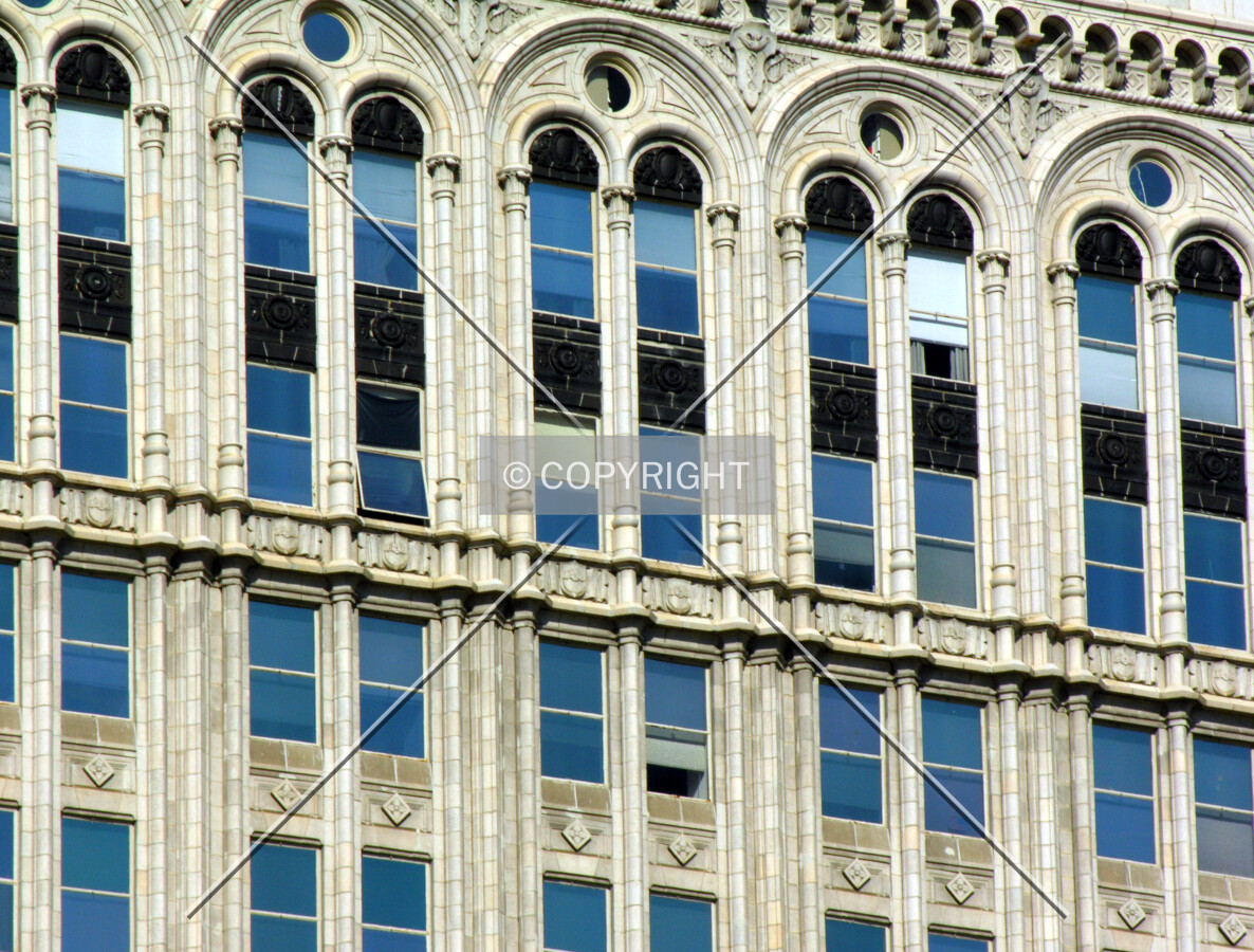 Detail of the southern facade