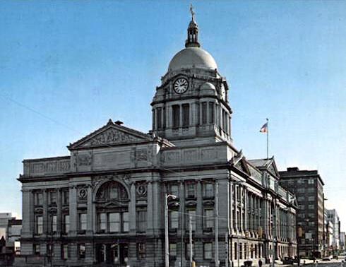 Vintage view from the northwest