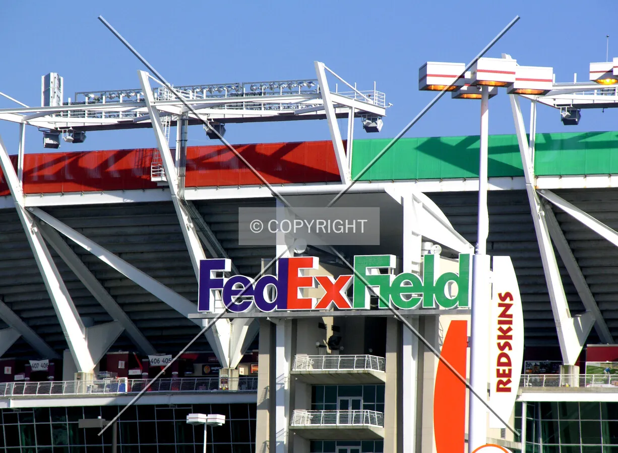 Signage on the southern side