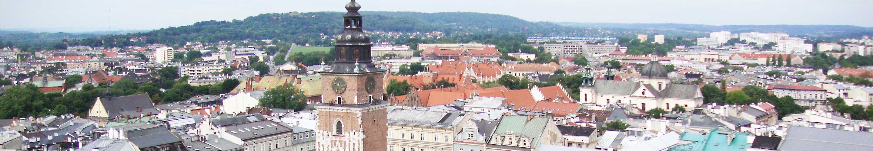 Panorama of Kraków