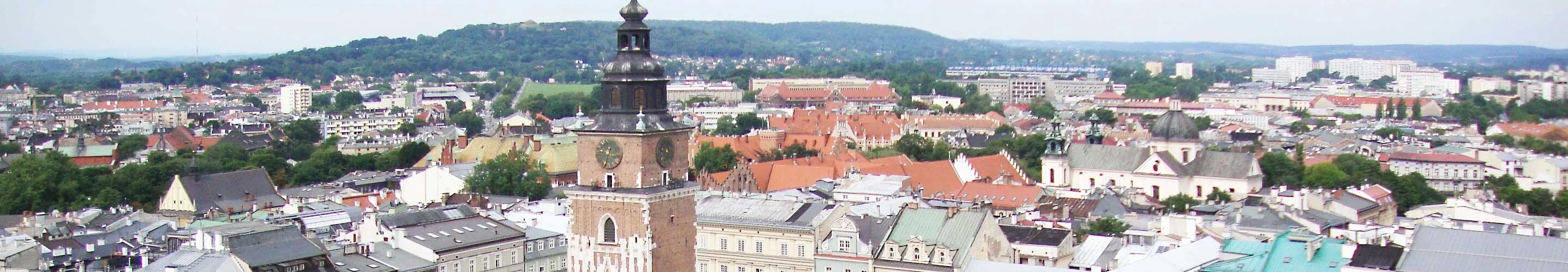 Panorama of Kraków