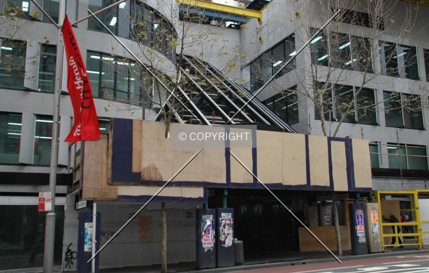 The George Street entrance