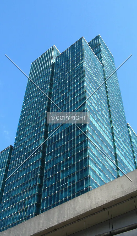Looking up from the southwest