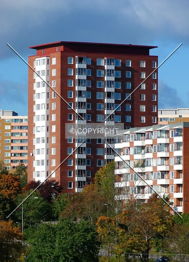 View from Atlasvägen
